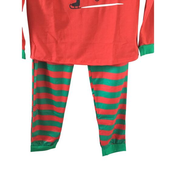 Christmas Pajamas Unisex Children PJs Gift Set Kids Cotton Sleepwear size 12 Y - Picture 4 of 5